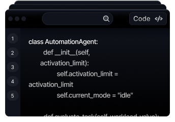 Custom AI agent development